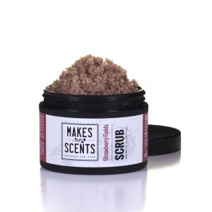 Strawberry Fields Body Scrub - Vegan - Cruelty-Free - Makes Scents Natural Spa Line