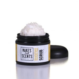 Organic Shea Butter Sugar Scrub - Makes Scents Natural Spa Line