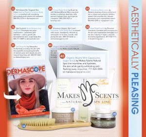 DERMASCOPE Magazine - February 2017 - Makes Scents Natural Spa Line