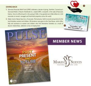 PULSE Magazine January 2016 - Makes Scents Natural Spa Line