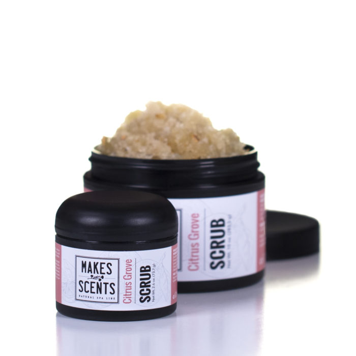 Citrus Grove Body Scrub - Vegan - Cruelty-Free - Makes Scents Natural Spa Line