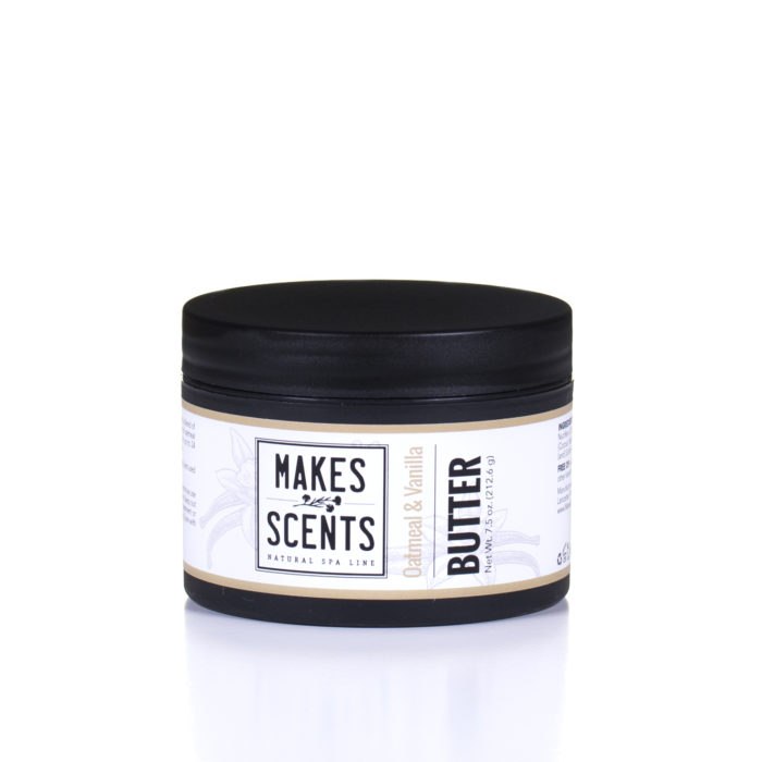 Oatmeal & Vanilla Body Butter - Vegan - Natural - Cruelty-Free - Makes Scents Natural Spa Line