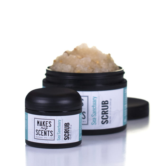 Sea Sanctuary Body Scrub - Natural - Vegan - Cruelty-Free - Makes Scents Natural Spa Line