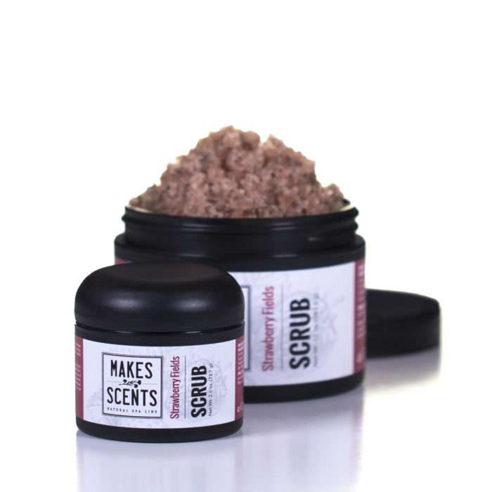 Strawberry Fields Body Scrub - Vegan - Cruelty-Free - Makes Scents Natural Spa Line