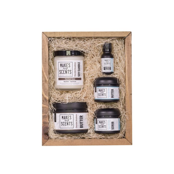 Mint Chocolate Deluxe Spa Collection - Makes Scents Natural Spa Line