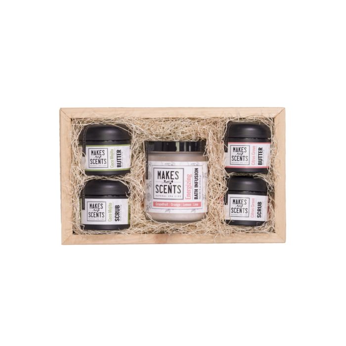 Citrus Deluxe Spa Sampler - Makes Scents Natural Spa Line